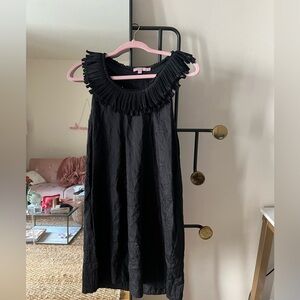 Calypso St Barth black silk crepe dress!!